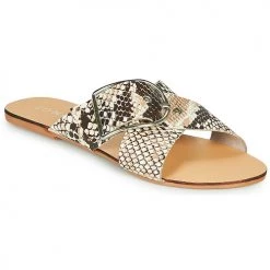 Chaussures Femme Mules Jonak JASMINE Marron / Python