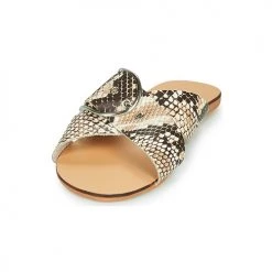 Chaussures Femme Mules Jonak JASMINE Marron / Python -Mules Soldes2022 17384222 500 C