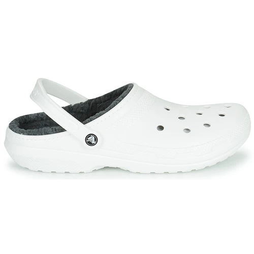 Chaussures Sabots Crocs CLASSIC LINED CLOG Blanc 4 Chaussures Sabots Crocs CLASSIC LINED CLOG Blanc – Image 2