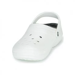 Chaussures Sabots Crocs CLASSIC LINED CLOG Blanc 9 Chaussures Sabots Crocs CLASSIC LINED CLOG Blanc -Mules Soldes2022 17838364 500 C