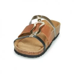 Chaussures Femme Mules Metamorf'Ose JA Marron -Mules Soldes2022 18646780 500 C