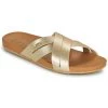 Chaussures Femme Claquettes Reef CUSHION SPRING BLOOM Doré 1 Chaussures Femme Claquettes Reef CUSHION SPRING BLOOM Doré -Mules Soldes2022 18648026 500 A