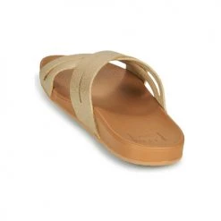 Chaussures Femme Claquettes Reef CUSHION SPRING BLOOM Doré -Mules Soldes2022 18648026 500 E