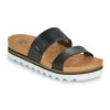 Chaussures Femme Mules Reef CUSHION VISTA HI Noir -Mules Soldes2022 18648029 500 A