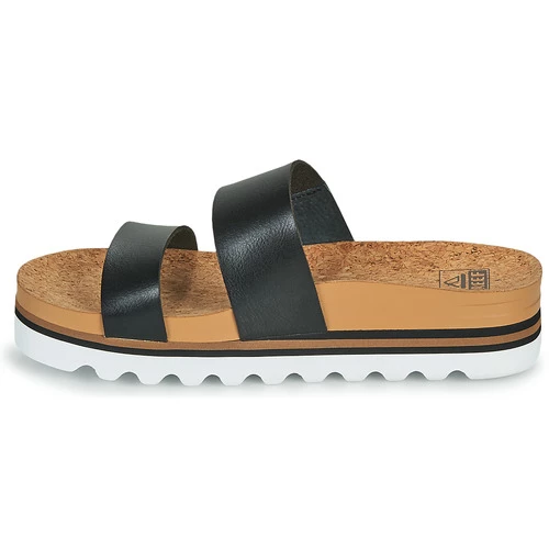 Chaussures Femme Mules Reef CUSHION VISTA HI Noir 6 Chaussures Femme Mules Reef CUSHION VISTA HI Noir – Image 4