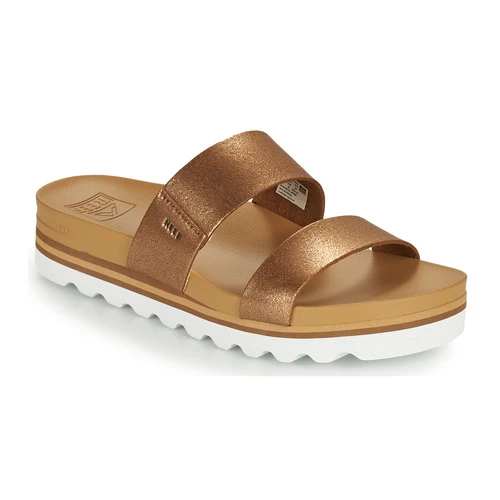 Chaussures Femme Claquettes Reef CUSHION VISTA HI Marron 3 Chaussures Femme Claquettes Reef CUSHION VISTA HI Marron