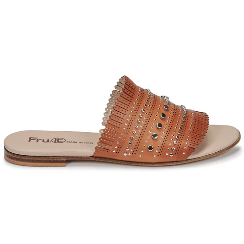 Chaussures Femme Mules Fru.it 6765-100-CUOIO Marron 4 Chaussures Femme Mules Fru.it 6765-100-CUOIO Marron – Image 2