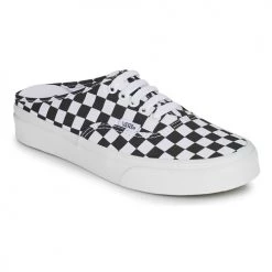 Chaussures Mules Vans AUTHENTIC MULE Noir / Blanc