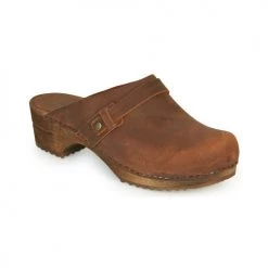 Chaussures Femme Sabots Sanita URSANA Marron