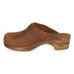 Chaussures Femme Sabots Sanita URSANA Marron -Mules Soldes2022 18704593 500 D