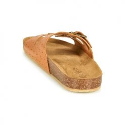 Chaussures Femme Mules Kickers ECOLOG Camel / Clair -Mules Soldes2022 18722484 500 E