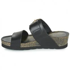 Chaussures Femme Mules Panama Jack CATRINA Noir -Mules Soldes2022 18750387 500 D