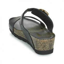 Chaussures Femme Mules Panama Jack CATRINA Noir -Mules Soldes2022 18750387 500 E