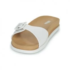 Chaussures Femme Mules Melissa WIDE SLIDE AD Blanc -Mules Soldes2022 18802275 500 C