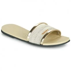 Chaussures Femme Mules Havaianas YOU TRANCOSO PREMIUM Beige