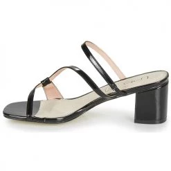 Chaussures Femme Mules Les Petites Bombes BERTHINE Noir -Mules Soldes2022 18810849 500 D