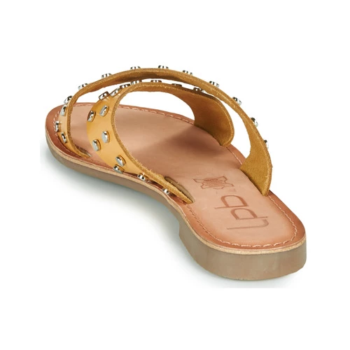 Chaussures Femme Mules Les Petites Bombes BELMA Jaune 7 Chaussures Femme Mules Les Petites Bombes BELMA Jaune – Image 5