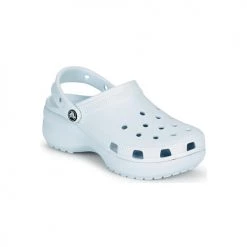 Chaussures Femme Sabots Crocs CLASSIC PLATFORM CLOG W Bleu