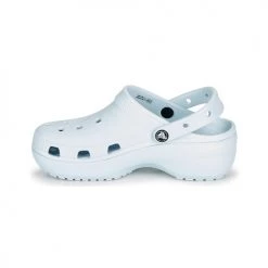 Chaussures Femme Sabots Crocs CLASSIC PLATFORM CLOG W Bleu 10 Chaussures Femme Sabots Crocs CLASSIC PLATFORM CLOG W Bleu -Mules Soldes2022 18864988 500 D