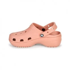 Chaussures Femme Sabots Crocs CLASSIC PLATFORM CLOG W Rose 10 Chaussures Femme Sabots Crocs CLASSIC PLATFORM CLOG W Rose -Mules Soldes2022 18864989 500 D