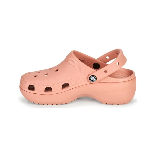 Chaussures Femme Sabots Crocs CLASSIC PLATFORM CLOG W Rose 6 Chaussures Femme Sabots Crocs CLASSIC PLATFORM CLOG W Rose – Image 4