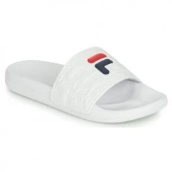 Chaussures Femme Claquettes Fila BAYWALK SLIPPER WMN Blanc