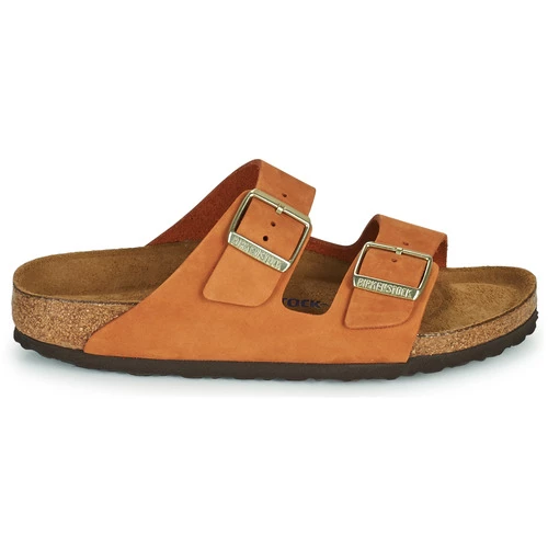 Chaussures Femme Mules Birkenstock ARIZONA SFB Orange 4 Chaussures Femme Mules Birkenstock ARIZONA SFB Orange – Image 2