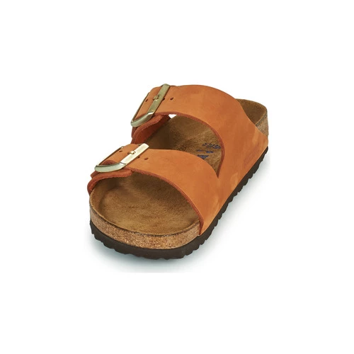 Chaussures Femme Mules Birkenstock ARIZONA SFB Orange 5 Chaussures Femme Mules Birkenstock ARIZONA SFB Orange – Image 3