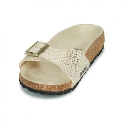 Chaussures Femme Mules Birkenstock MADRID Doré -Mules Soldes2022 18866385 500 C