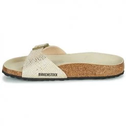 Chaussures Femme Mules Birkenstock MADRID Doré -Mules Soldes2022 18866385 500 D