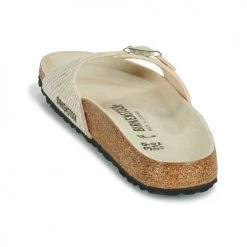 Chaussures Femme Mules Birkenstock MADRID Doré -Mules Soldes2022 18866385 500 E