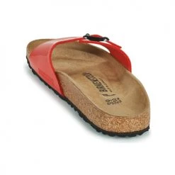 Chaussures Femme Mules Birkenstock MADRID Rouge -Mules Soldes2022 18866388 500 E