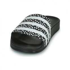 Chaussures Femme Claquettes adidas Originals ADILETTE W Noir / Blanc -Mules Soldes2022 18898655 500 C