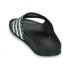 Chaussures Femme Claquettes adidas Originals ADILETTE W Noir / Blanc -Mules Soldes2022 18898655 500 E