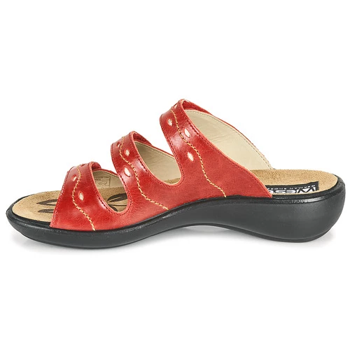 Chaussures Femme Mules Westland IBIZA 66 Rouge 6 Chaussures Femme Mules Westland IBIZA 66 Rouge – Image 4