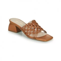 Chaussures Femme Mules Fericelli TELIA Camel