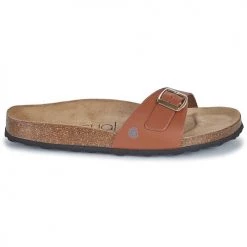 Chaussures Femme Mules Casual Attitude OVOA Marron -Mules Soldes2022 18978839 500 B