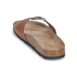 Chaussures Femme Mules Casual Attitude OVOA Marron -Mules Soldes2022 18978839 500 E