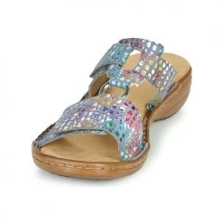 Chaussures Femme Mules Rieker FOUNNA Multicolore -Mules Soldes2022 18979134 500 C