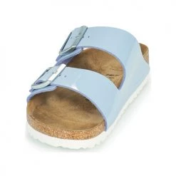 Chaussures Femme Mules Birkenstock ARIZONA Bleu -Mules Soldes2022 18980397 500 C