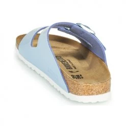 Chaussures Femme Mules Birkenstock ARIZONA Bleu -Mules Soldes2022 18980397 500 E