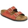 Chaussures Femme Mules Birkenstock ARIZONA Rouge -Mules Soldes2022 18980399 500 A