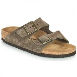 Chaussures Femme Mules Birkenstock ARIZONA Marron