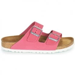Chaussures Femme Mules Birkenstock ARIZONA SFB Rose -Mules Soldes2022 18980412 500 B