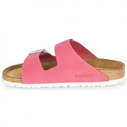 Chaussures Femme Mules Birkenstock ARIZONA SFB Rose -Mules Soldes2022 18980412 500 D