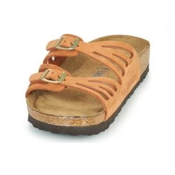 Chaussures Femme Mules Birkenstock GRANADA SFB Orange -Mules Soldes2022 18980429 500 C