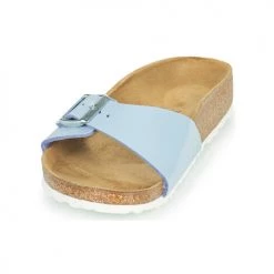 Chaussures Femme Mules Birkenstock MADRID Bleu -Mules Soldes2022 18980433 500 C