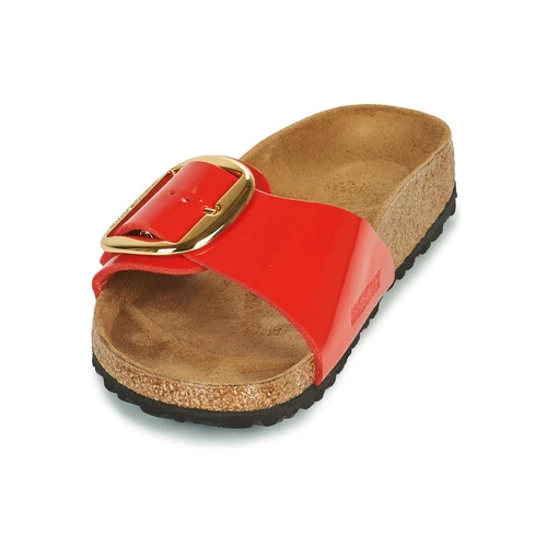 Chaussures Femme Mules Birkenstock MADRID BIG BUCKLE Rouge 5 Chaussures Femme Mules Birkenstock MADRID BIG BUCKLE Rouge – Image 3