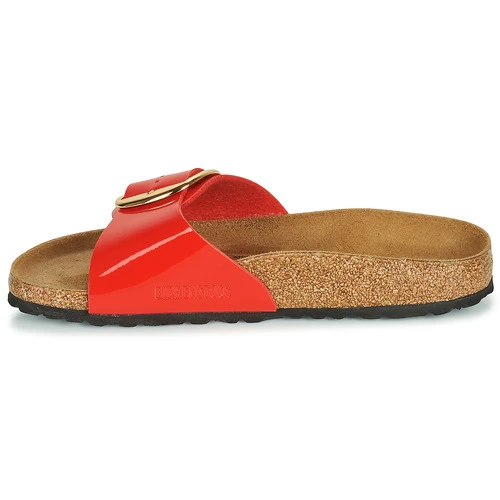 Chaussures Femme Mules Birkenstock MADRID BIG BUCKLE Rouge 6 Chaussures Femme Mules Birkenstock MADRID BIG BUCKLE Rouge – Image 4