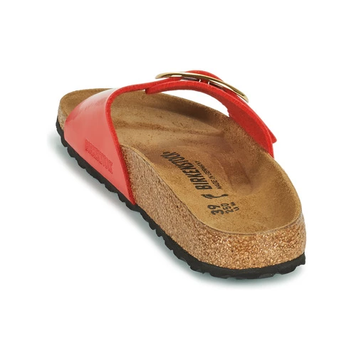 Chaussures Femme Mules Birkenstock MADRID BIG BUCKLE Rouge 7 Chaussures Femme Mules Birkenstock MADRID BIG BUCKLE Rouge – Image 5